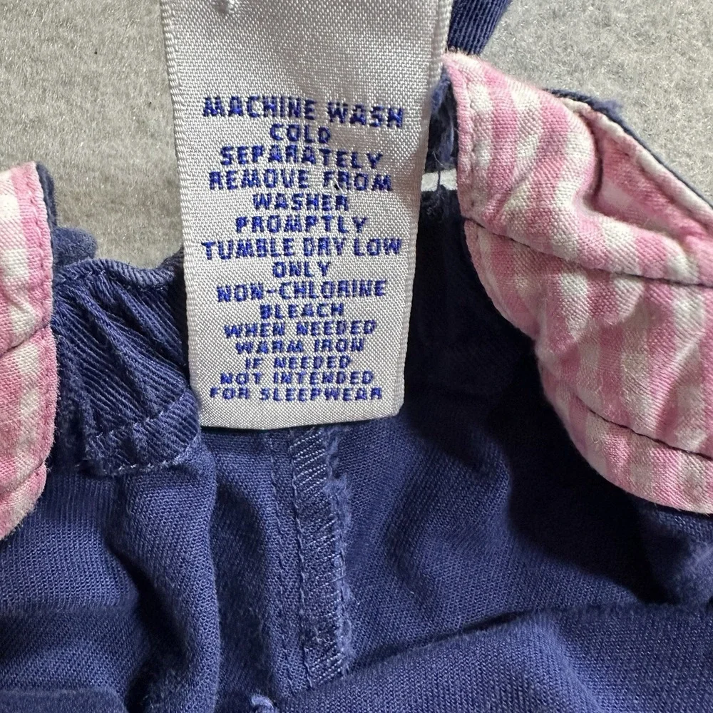 Vintage Gymboree Flower‎ Power Embroidered Overalls Girls 18-24 Month Cottage
